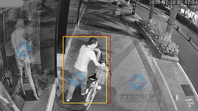 AI人形分析監(jiān)控系統畫面